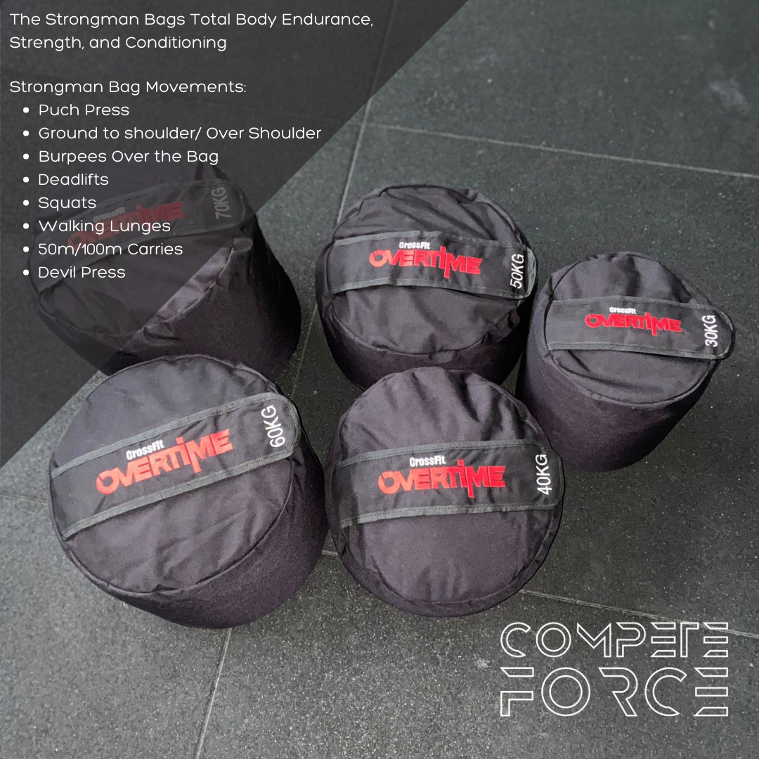 Customised Logo Strongman Bags (Minimum 10 Bags) Compete Force